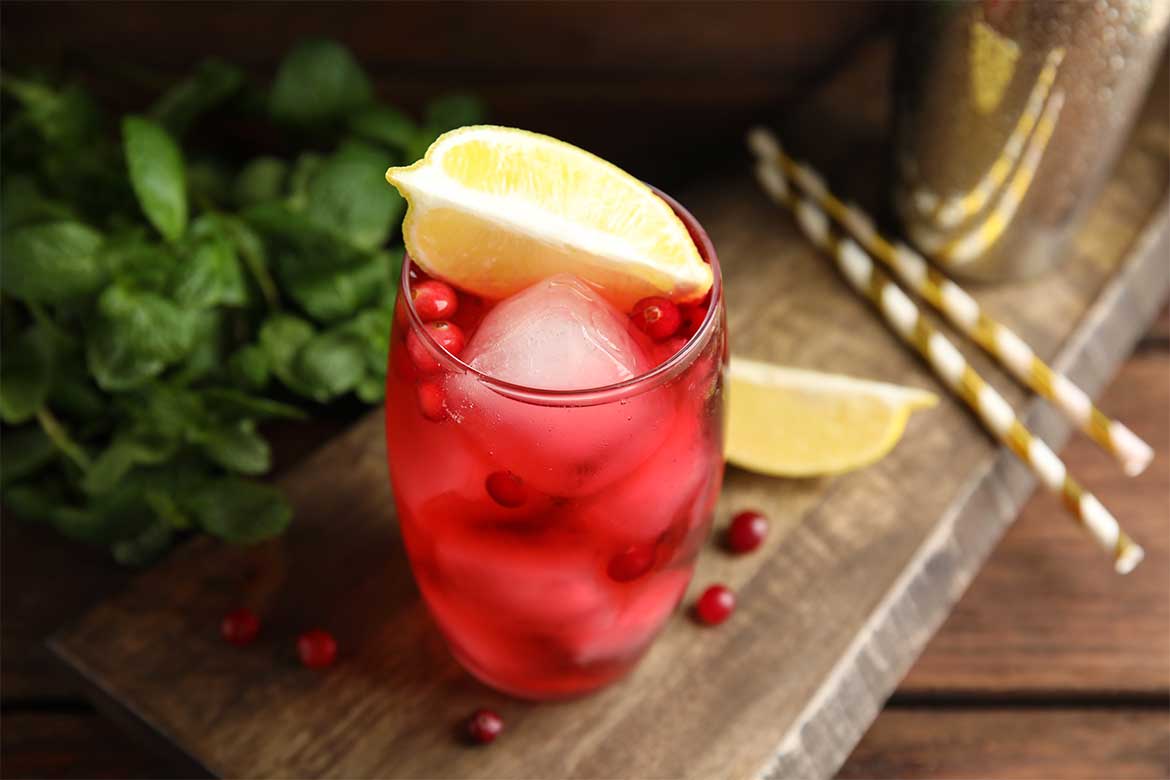 Gooseberry Punch Bakalar on the Rocks