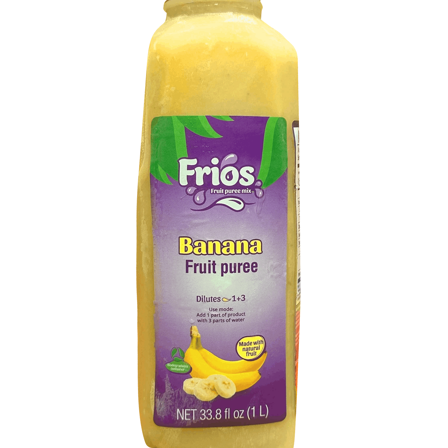 Banana Fruit Puree Mix Bottle - FriendlyFruits