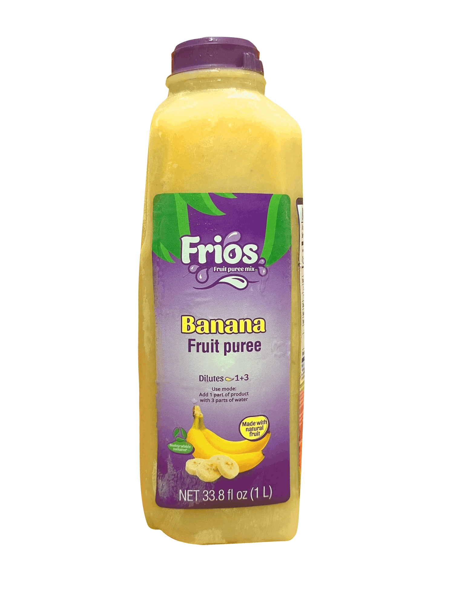 Banana Fruit Puree Mix Bottle - FriendlyFruits