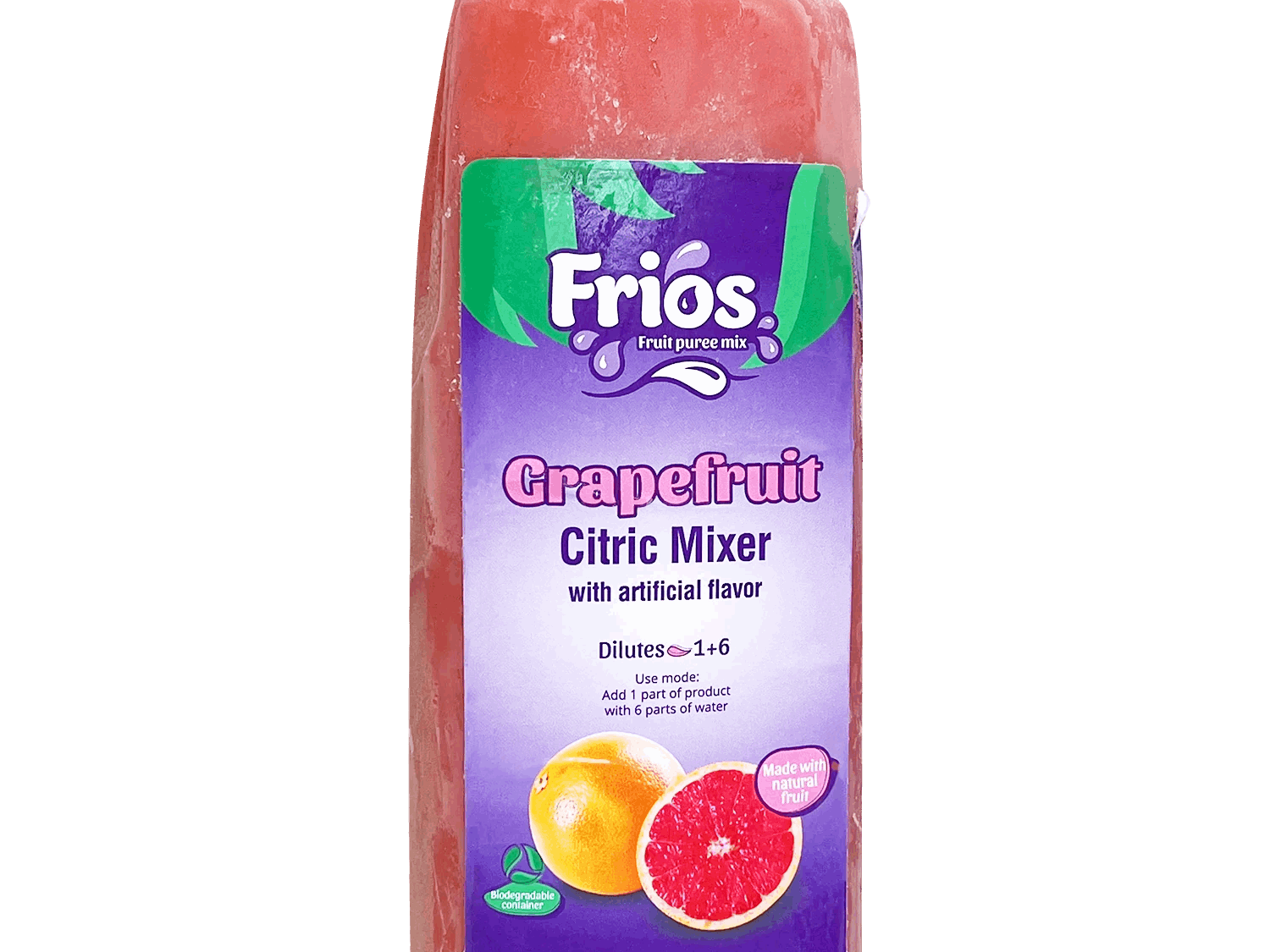 Grapefruit Fruit Puree Mix - FriendlyFruits