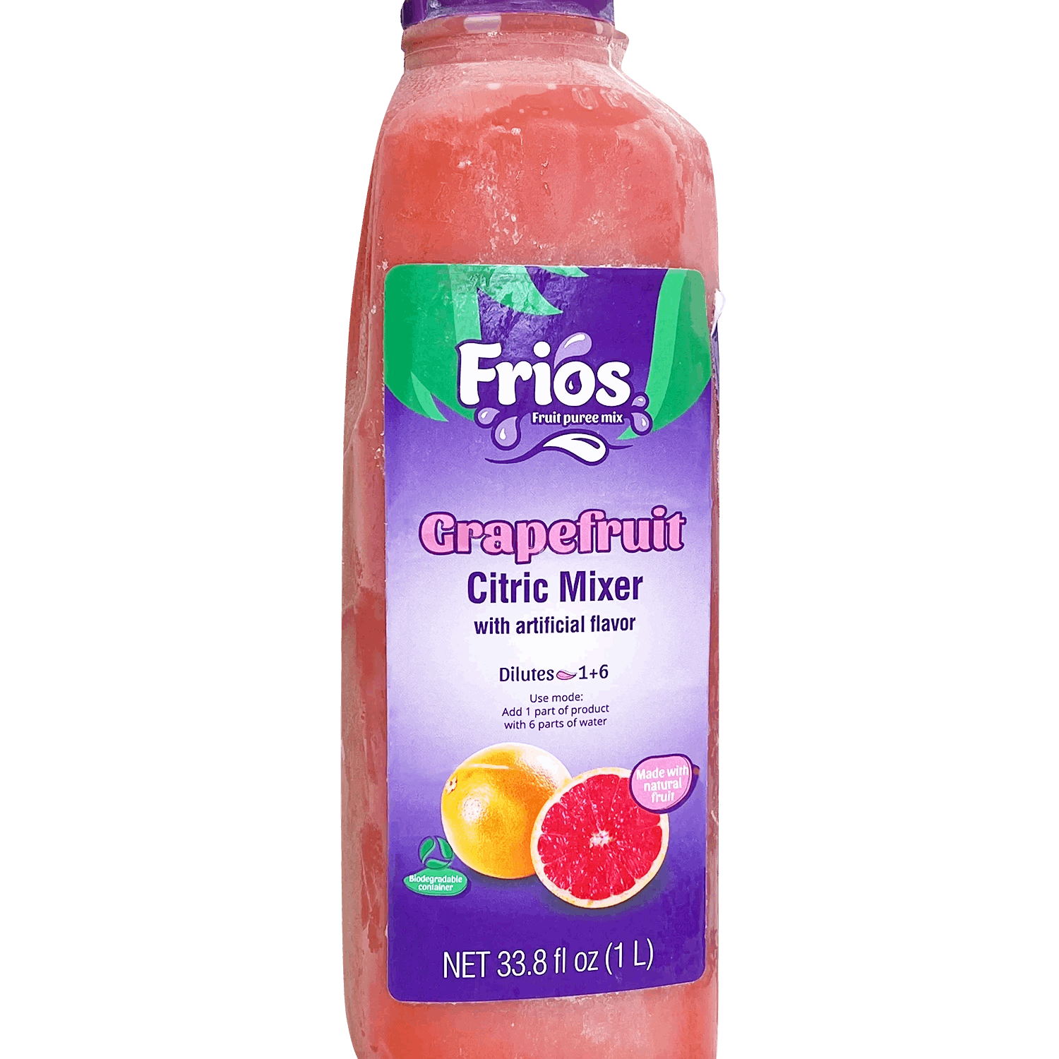 Grapefruit Fruit Puree Mix - FriendlyFruits