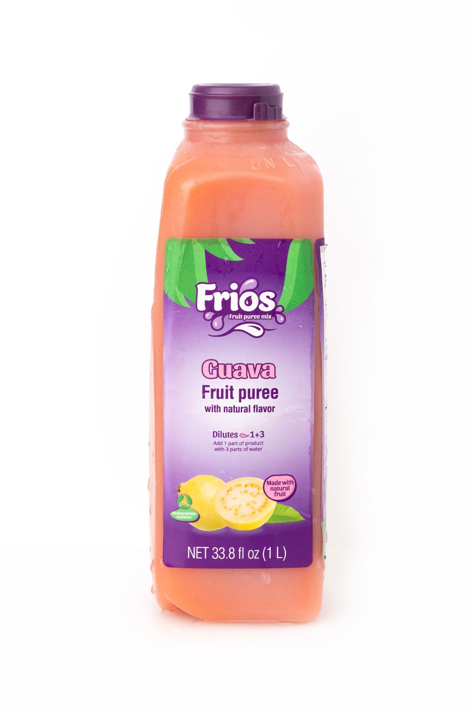 Guava Fruit Puree/Concentrate 33.8 fl.oz - FriendlyFruits