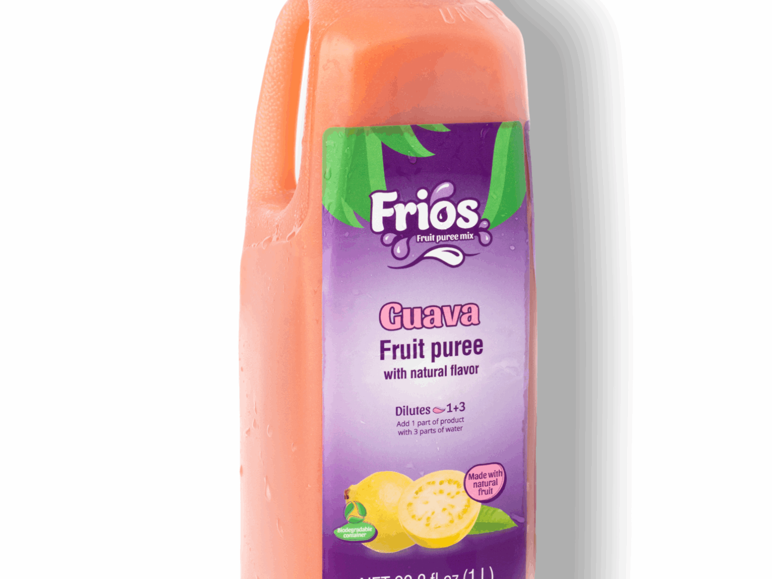 Guava Fruit Puree 33.8 fl.oz - FriendlyFruits