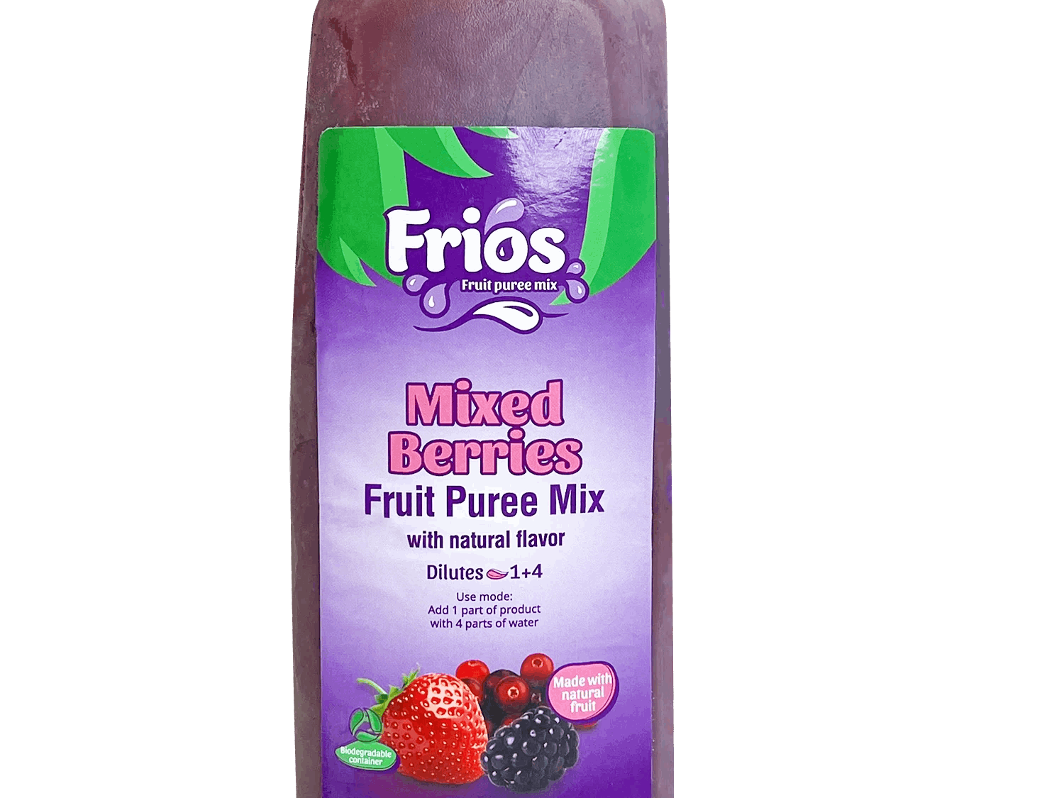 Mixed Berries Fruit Puree Mix - FriendlyFruits