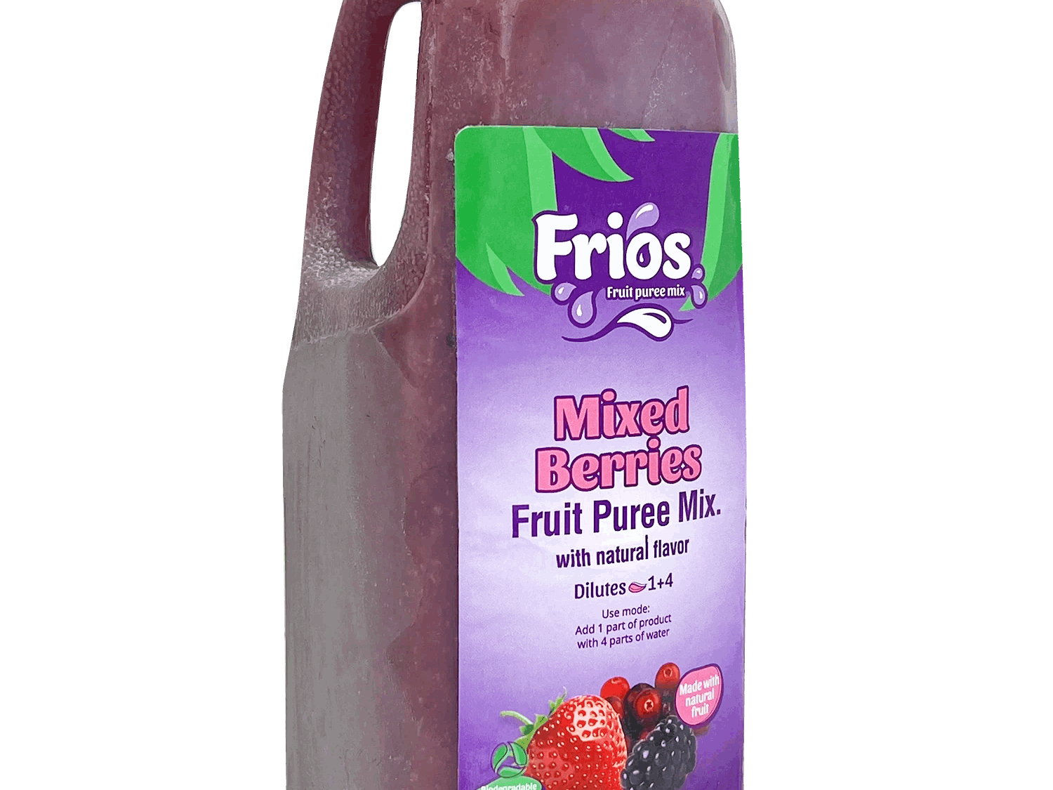 Mixed Berries Fruit Puree Mix - FriendlyFruits