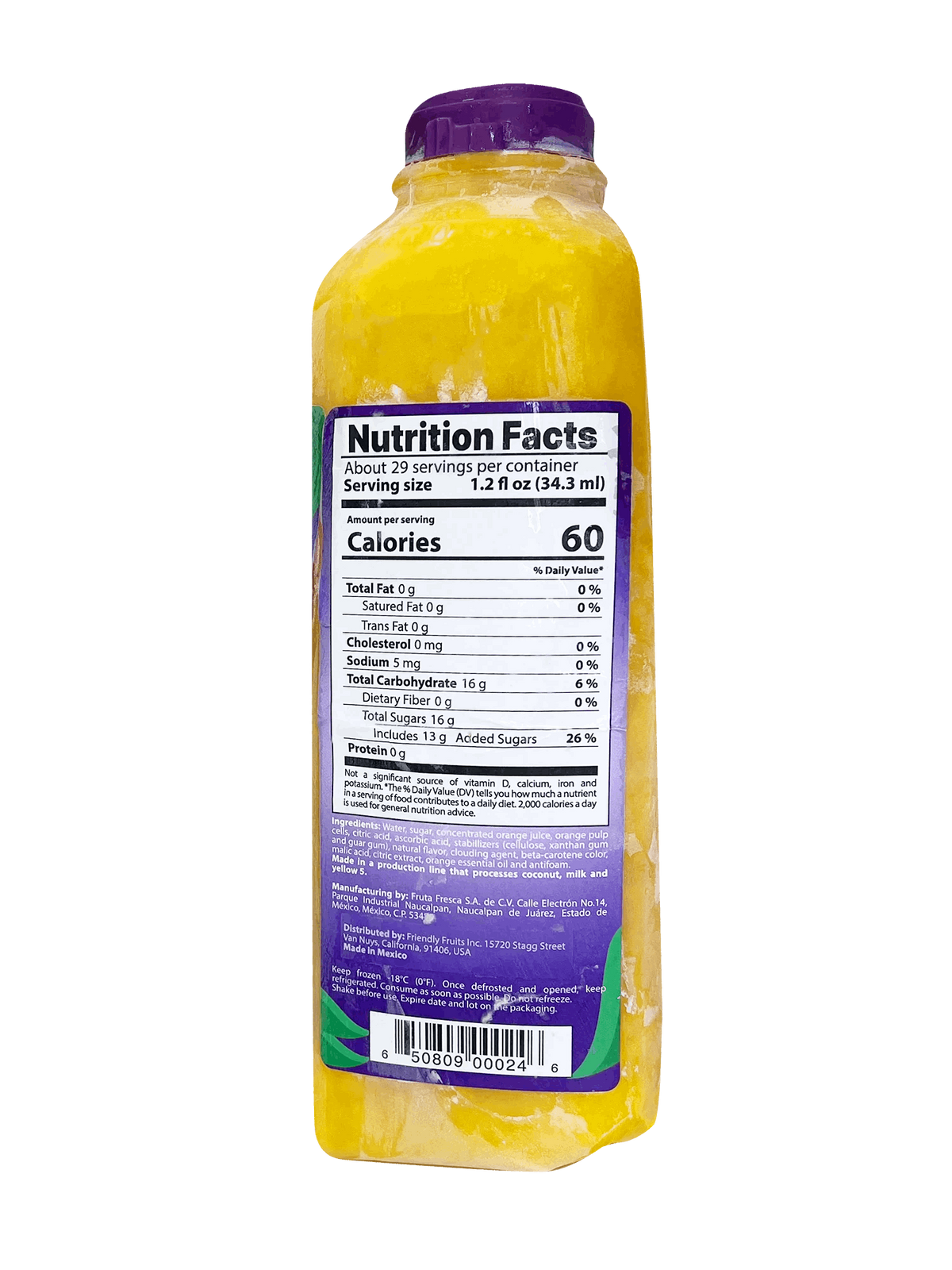 Puree Mix Buy Orange Fruit Puree Mix - Experience Citrus Bliss with Friendly ...