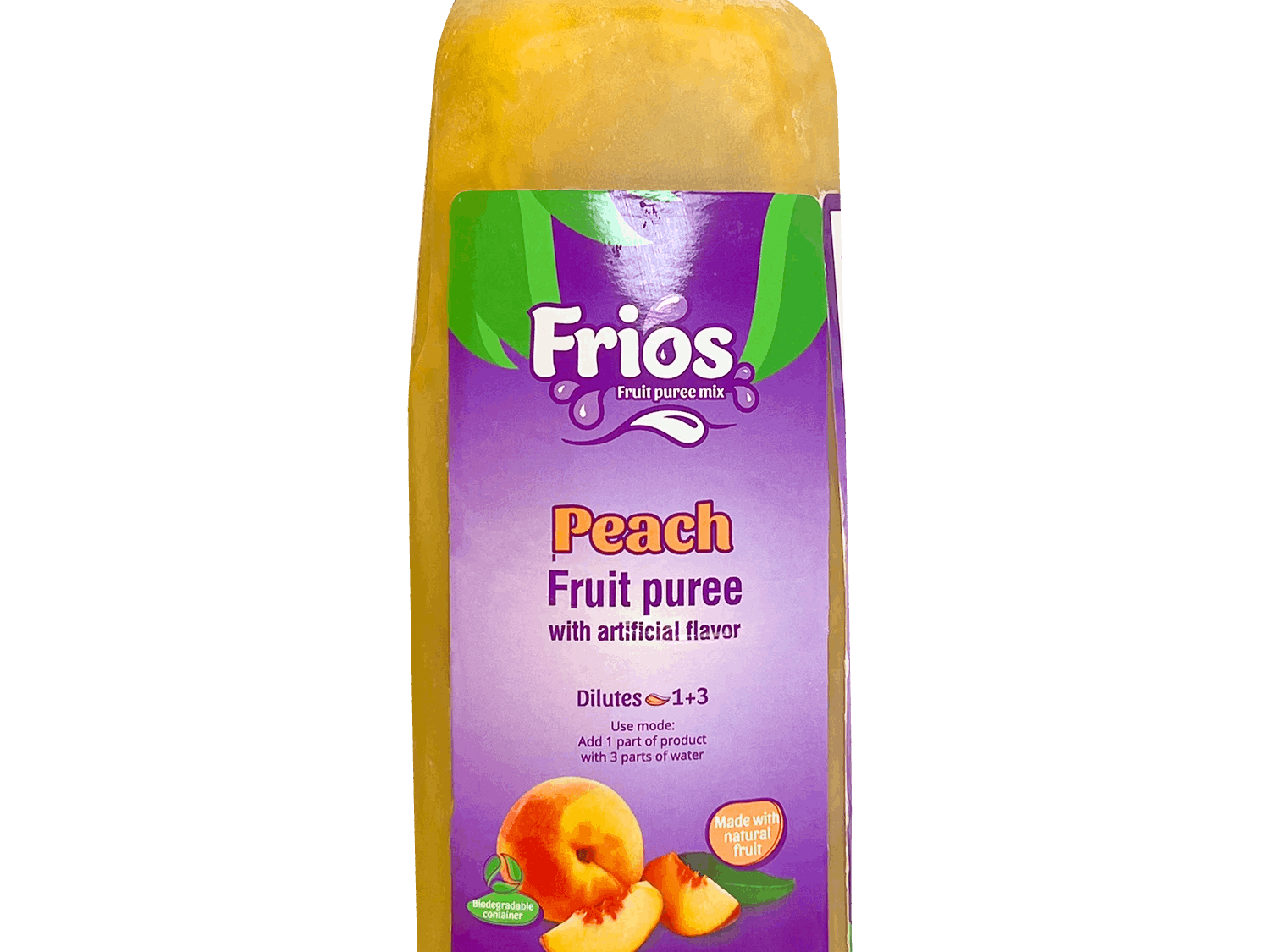 Peach Fruit Puree Mix - FriendlyFruits
