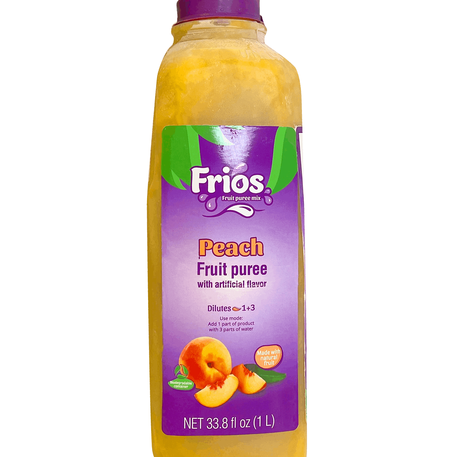 Peach Fruit Puree Mix - FriendlyFruits