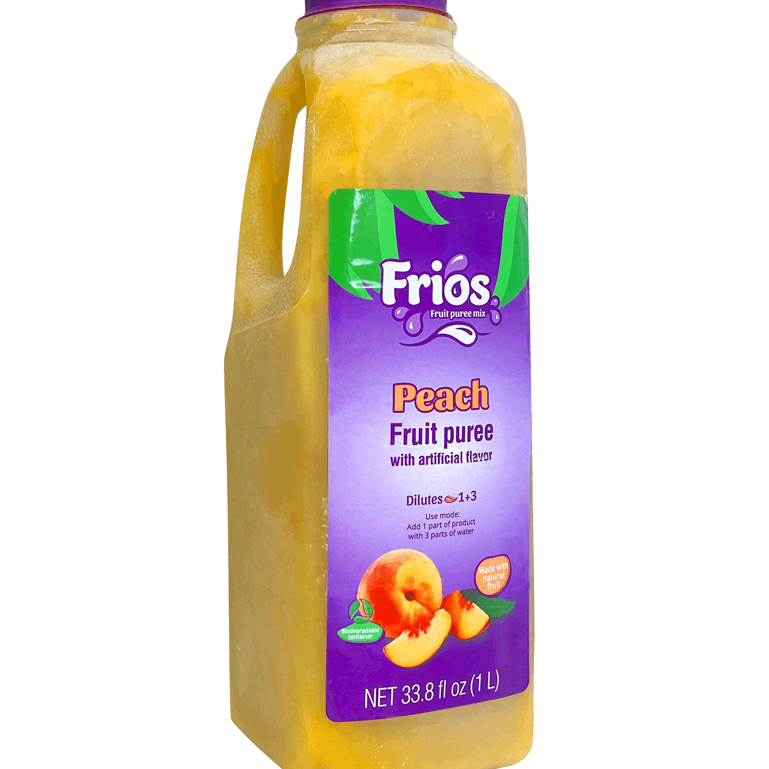 Peach Fruit Puree Mix - FriendlyFruits