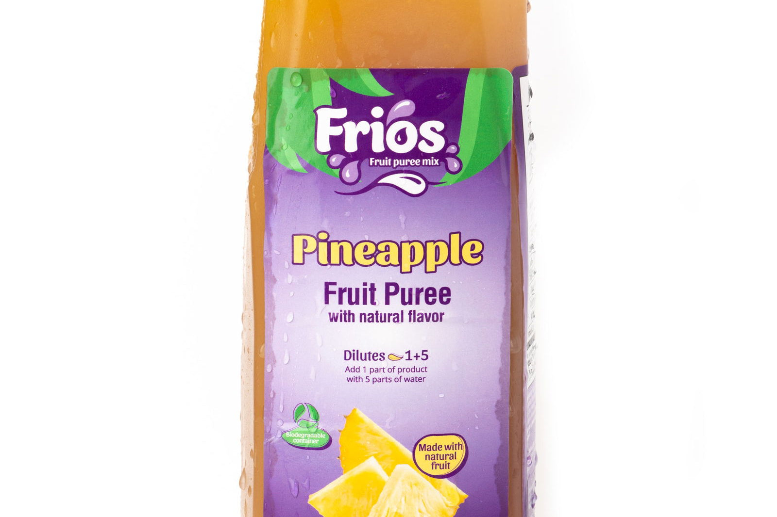 Pineapple Fruit Puree Mix - FriendlyFruits