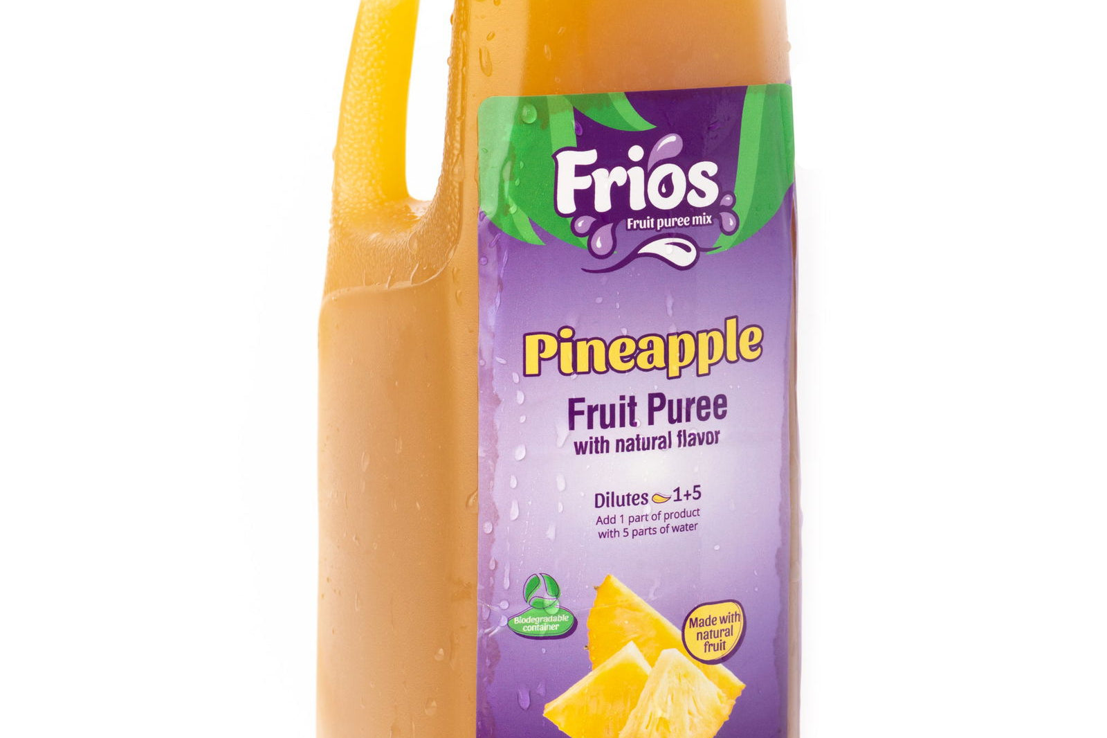 Pineapple Fruit Puree Mix - FriendlyFruits