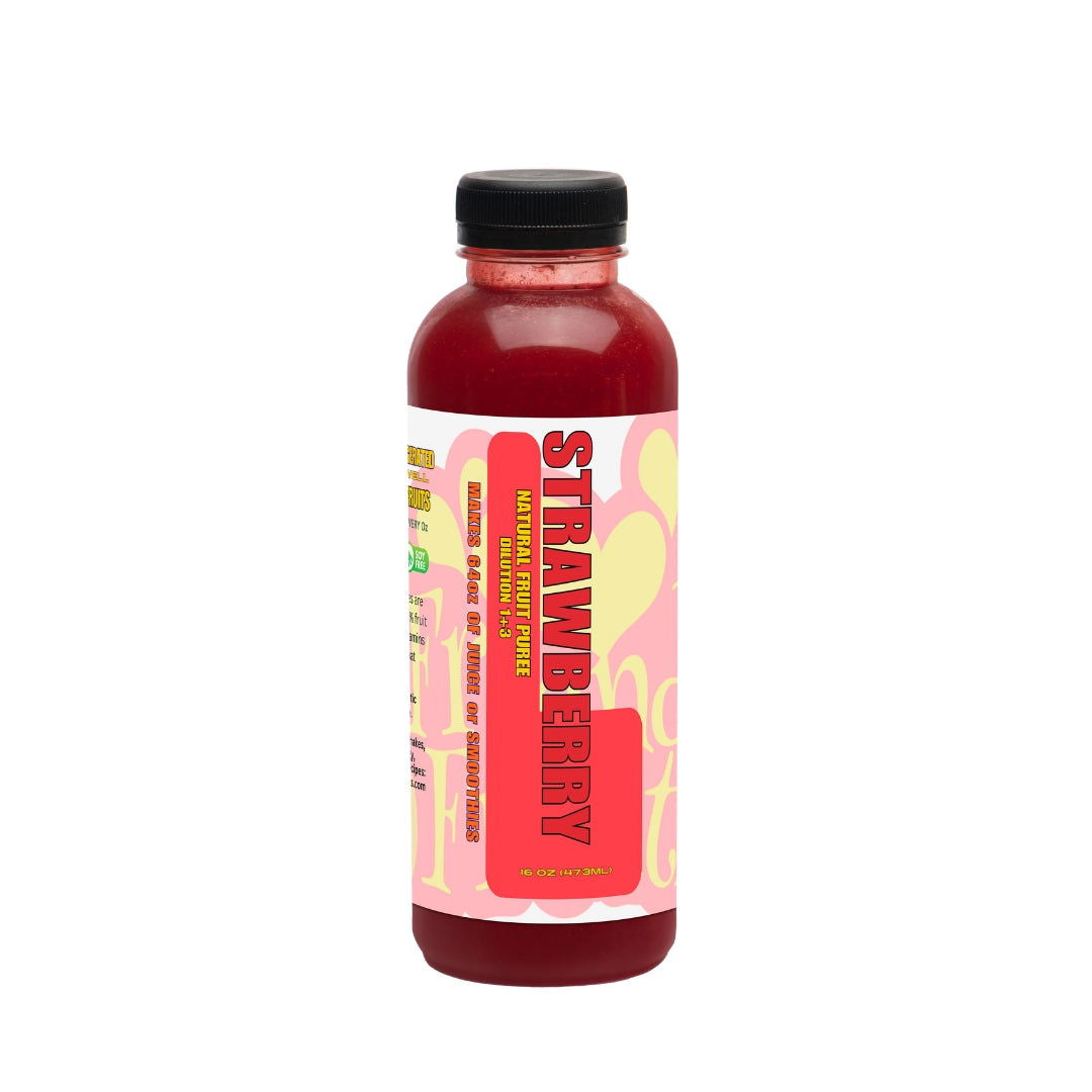 Strawberry Natural Fruit Puree - FriendlyFruits