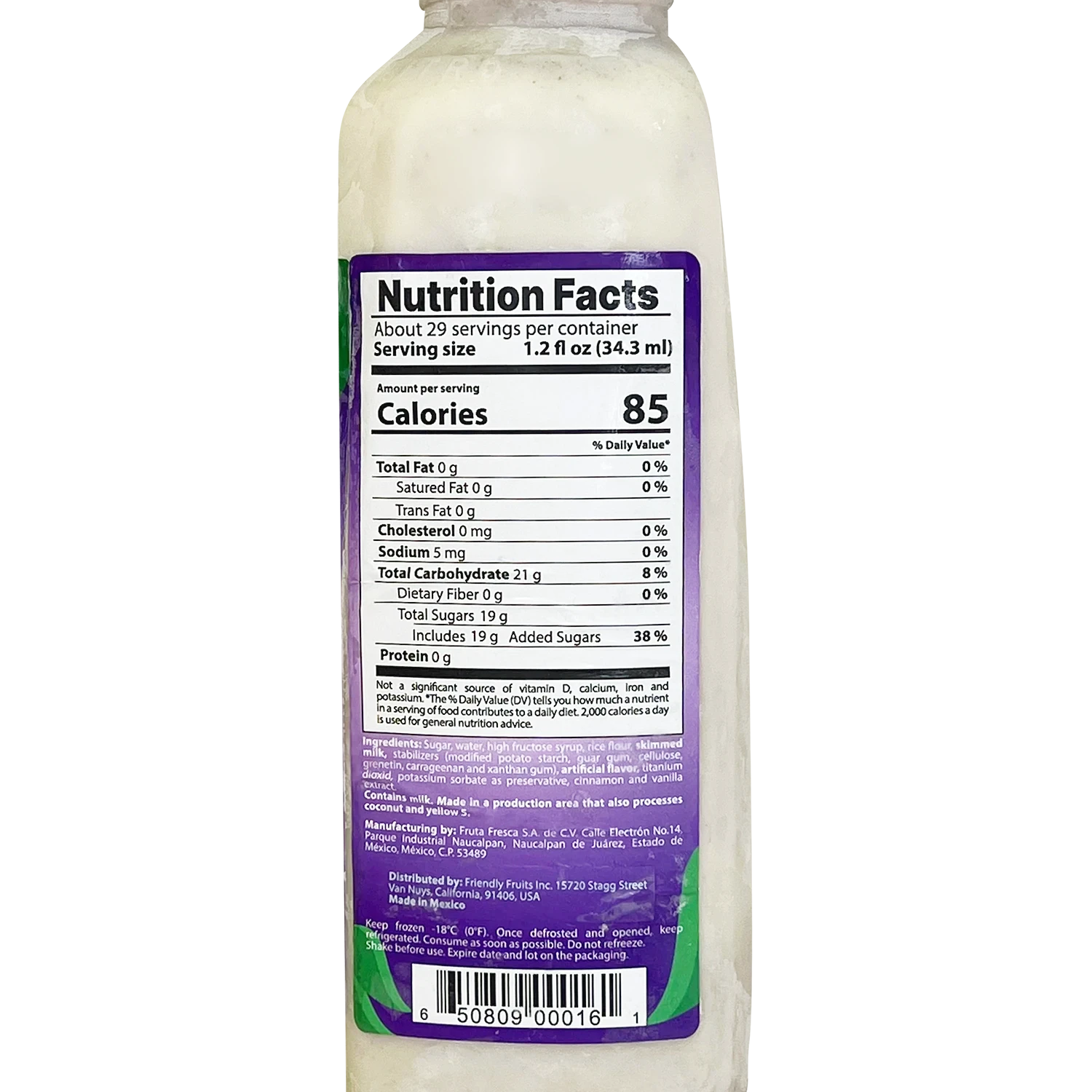 Buy Horchata Fruit Puree Mix - Relish Tradition with Friendly Fruits' Classic Blend