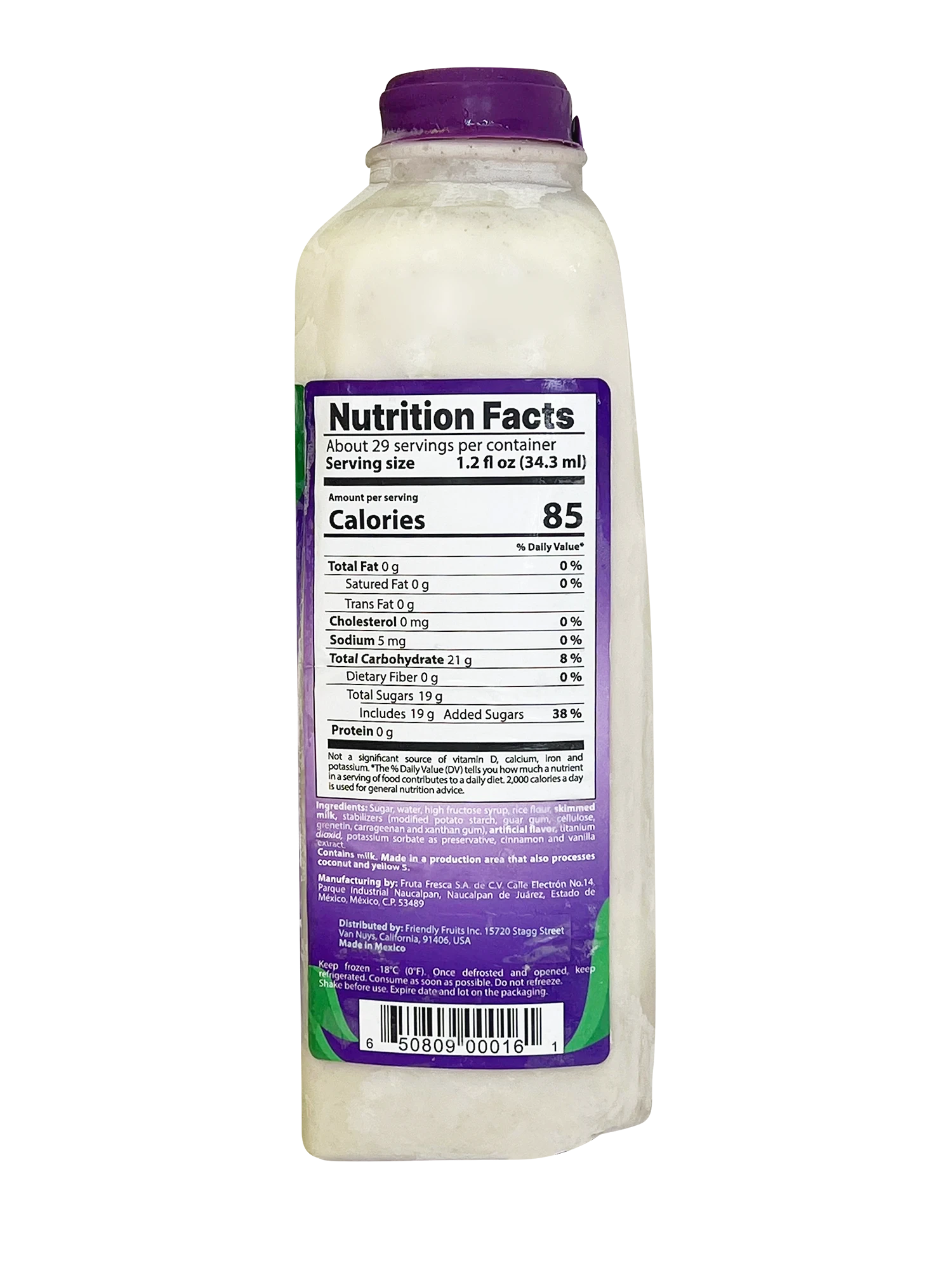 Buy Horchata Fruit Puree Mix - Relish Tradition with Friendly Fruits' Classic Blend