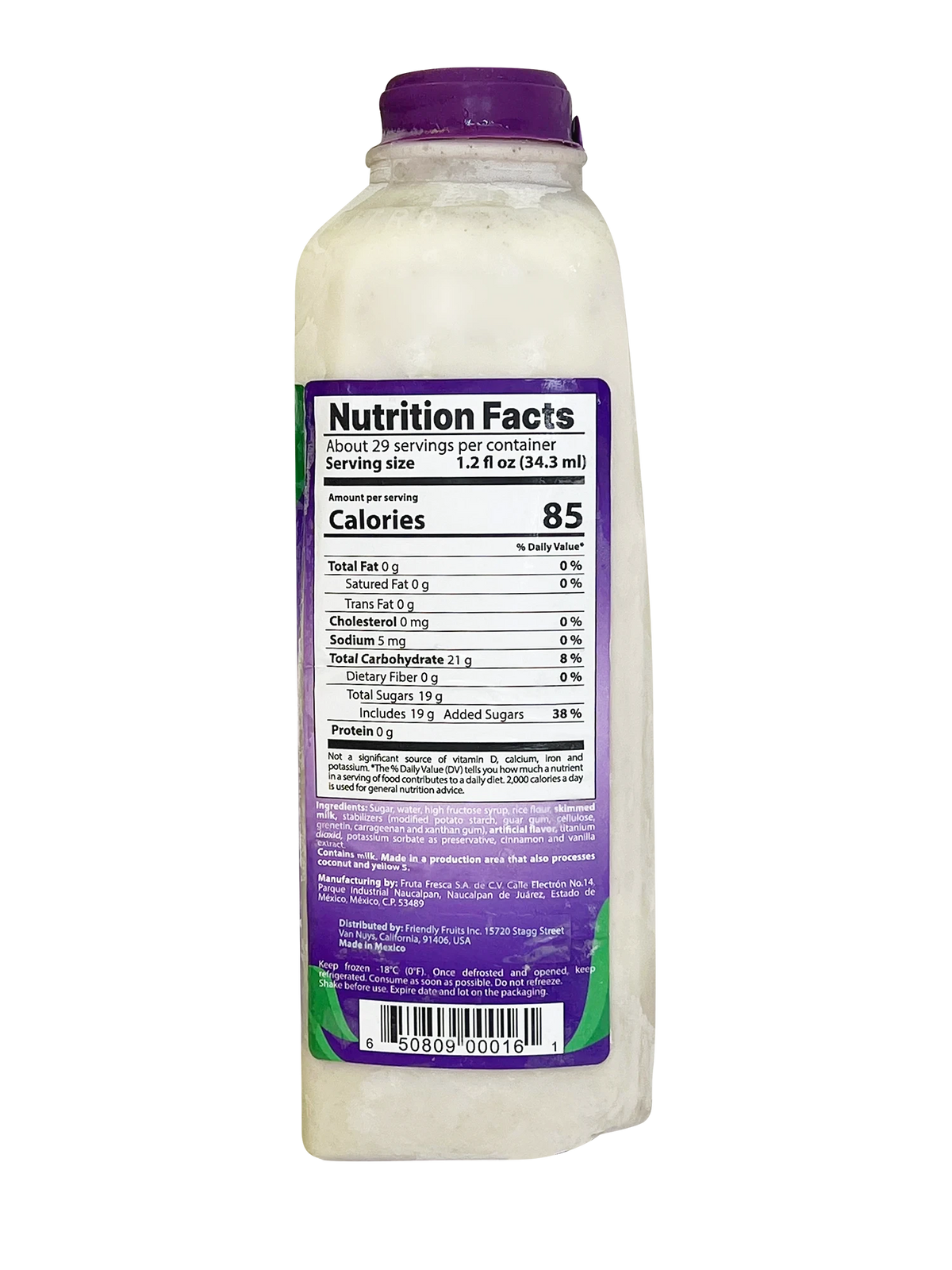 Buy Horchata Fruit Puree Mix - Relish Tradition with Friendly Fruits' Classic Blend