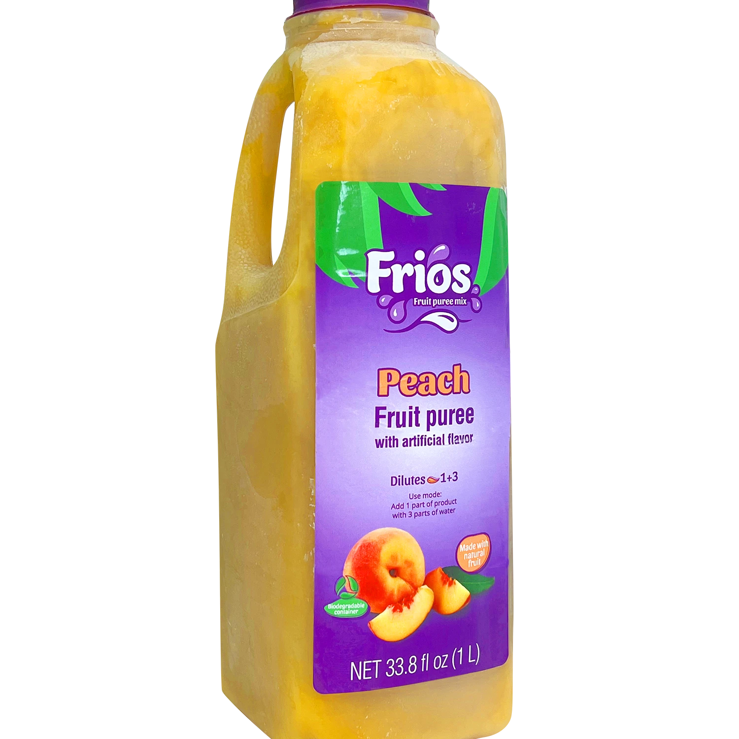 Buy Peach Fruit Puree Mix - Experience Orchard Freshness with Friendly Fruits' Delectable Blend